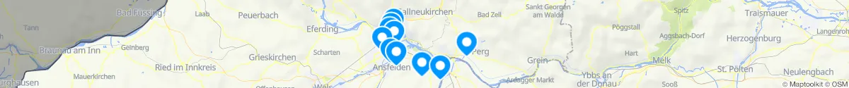 Map view for Pharmacies emergency services nearby Weitersfelden (Freistadt, Oberösterreich)